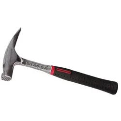 Latthammer XSTRIKER 965 g - Ganzstahl geschmiedet mit Magnet und Kunststoffgriff - rauhe Bahn - GS geprüft