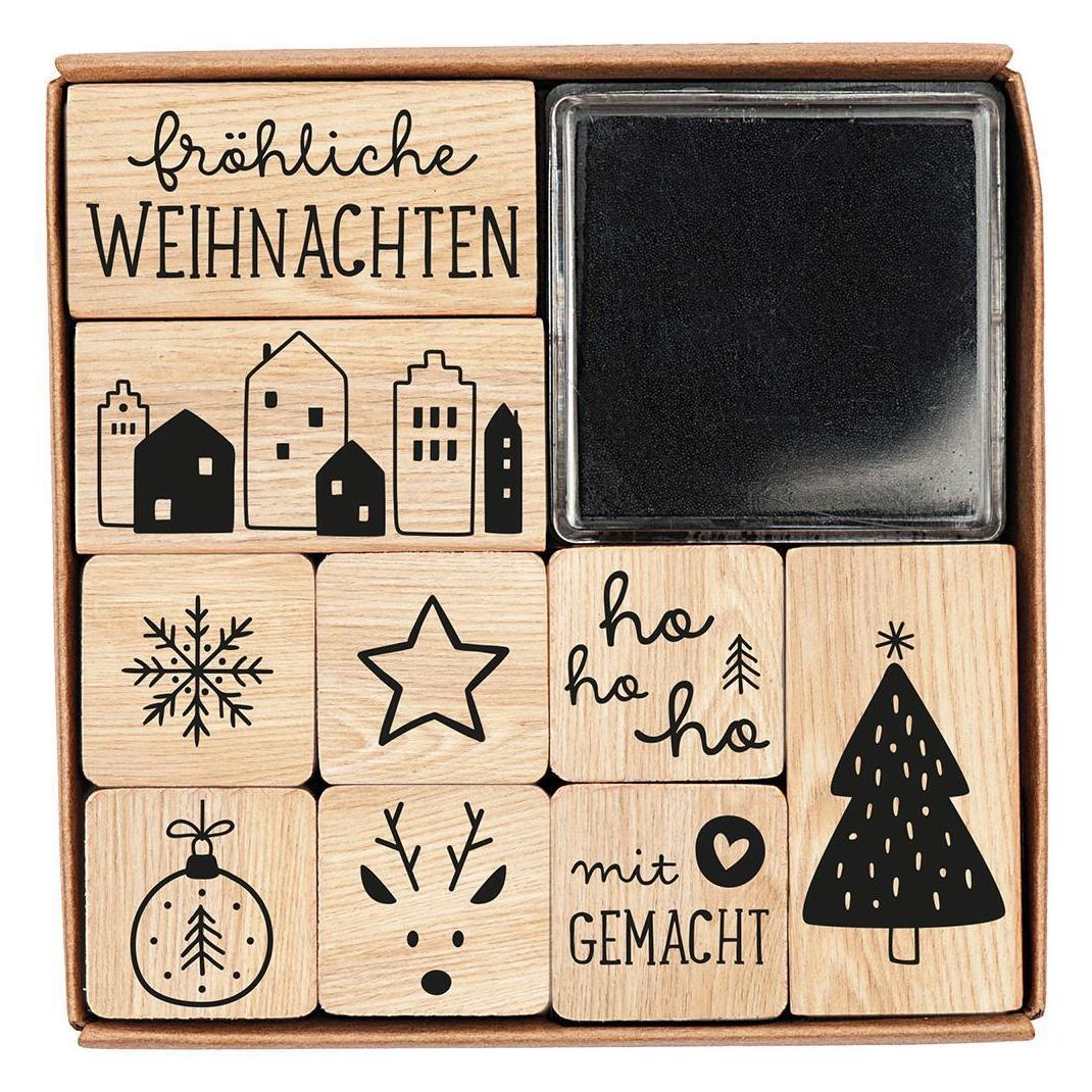 Various Publishers Stempel-Set Weihnachten (40720594)