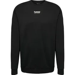 HUMMEL Herren Sweatshirt hmlLGC NATE SWEATSHIRT, Größe M in Schwarz Schwarz
