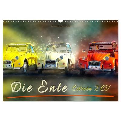 Die Ente - Citroën 2CV (Wandkalender 2027 DIN A3 quer), CALVENDO Monatskalender