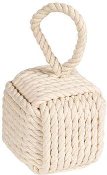 Storied Home Cotton Rope Knot Door Stop