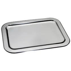 EK 113163 Schlemmerplatte/Serviertablett 42x31cm, Edelstahl