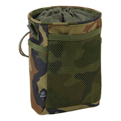 Rucksack BRANDIT "Brandit Accessoires Molle Pouch Tactical", Gr. onesize, grün (olive camouflage), Polyester, Rucksäcke Rucksack