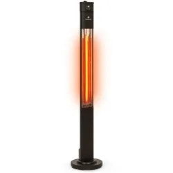 Heat Guru Plus Infrarot-Heizstrahler 2000W 3 Heizstufen Fernbedienung Schwarz