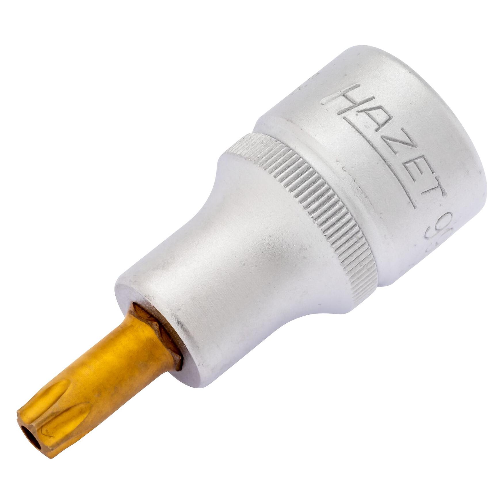 Hazet Schraubendreher-Steckschlüsseleinsatz TORX 992-T40H Vierkant12,5 mm (1/2 Zoll) Tamper ... (992-T40H)