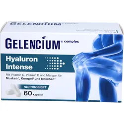 Gelencium Hyaluron Intense Hochdosiert Vitamin C 60 ST