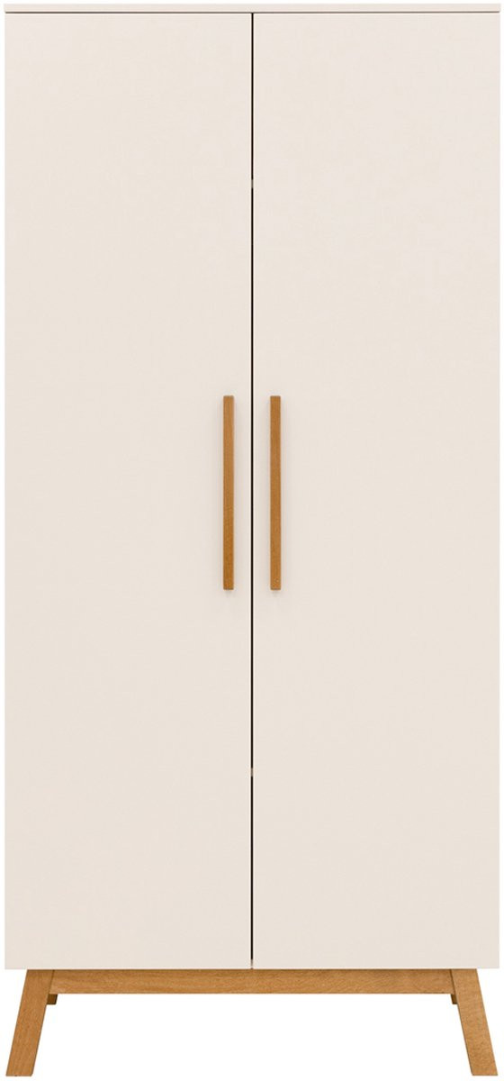 Bopita Kaleo 2-deurs kledingkast voor de kinderkamer - Rose Wood
