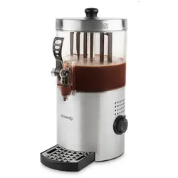 H.Koenig H. Koenig  Heiße Schokolade Spender SHK800 / Edelstahl / 3 L / Silber / bis zu 90°C /  1200 W