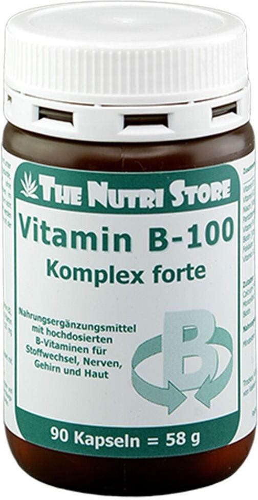 The Nutri Store Vitamin B 100 Komplex forte Kapseln 90 St
