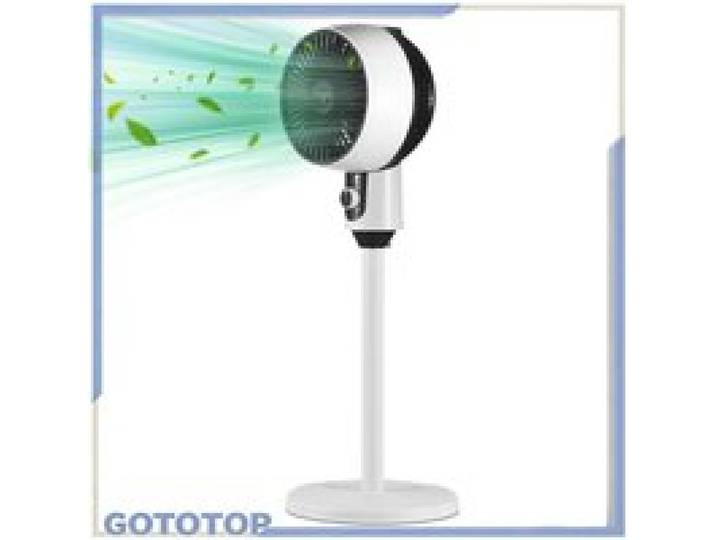 GOTOTOP ventilateur sur pied Ventilateur oscillant sur pied silencieux à 3 vitesses electromenager ventilateur Prise UE NoirBlanc