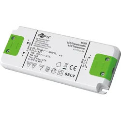 GOOBAY 65583 - LED-Trafo, 12 W, 10-17 V, 700 mA, CC