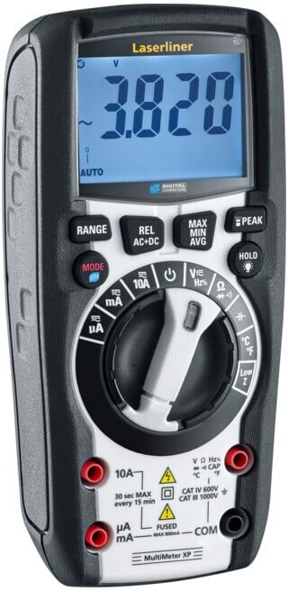Multimètre professionnel Laserliner MultiMeter XP (083.037A)