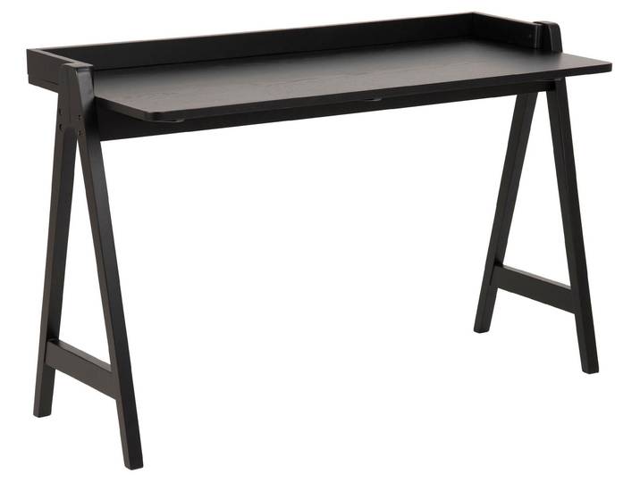 Actona Miso, Schreibtisch, Homeoffice, Gerade, Rechteckige Form, Schwarz, Eiche