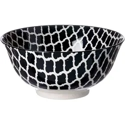 6er-Set Ritzenhoff & Breker Müslischale Takeo Swing 650 ml Porzellan Schwarz