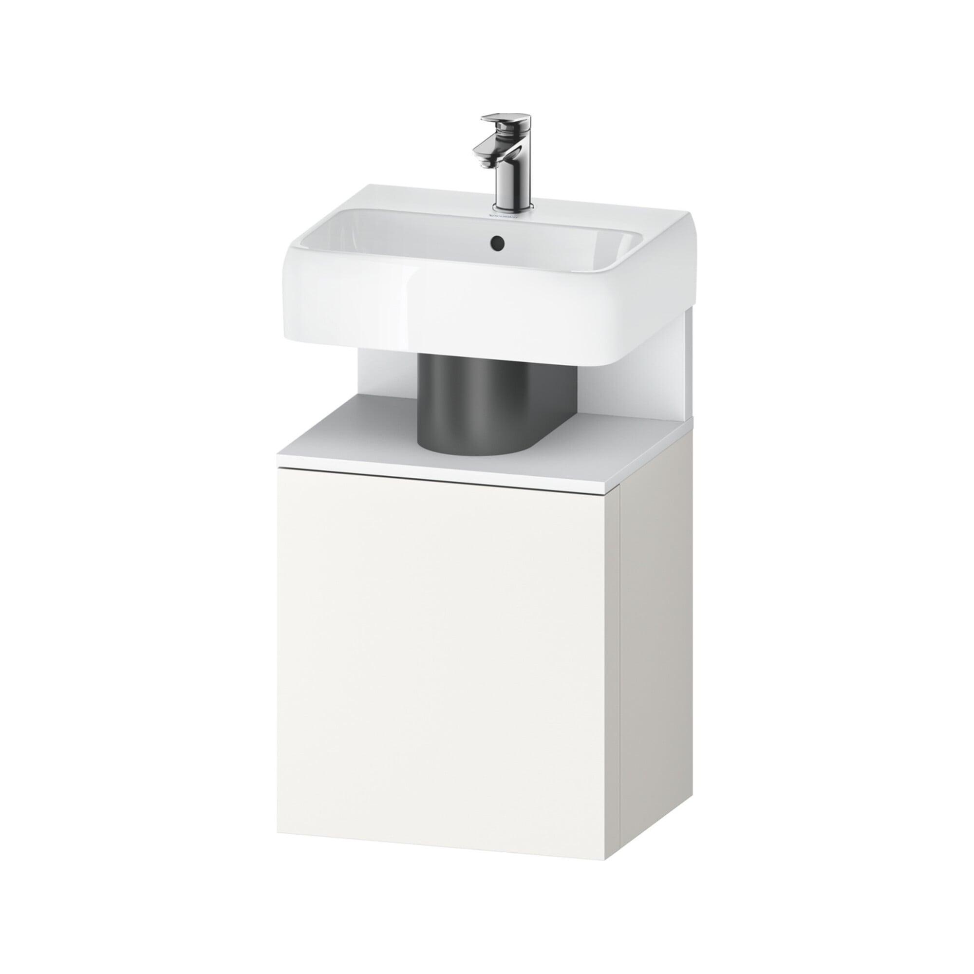 Duravit Waschtischunterschrank Qatego 44x35x64,5cm, 1 T, T re, we matt/we matt (QA4076R18840000)