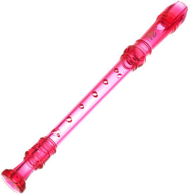 Yamaha YRS-20 BP Soprano Recorder Pink transparent