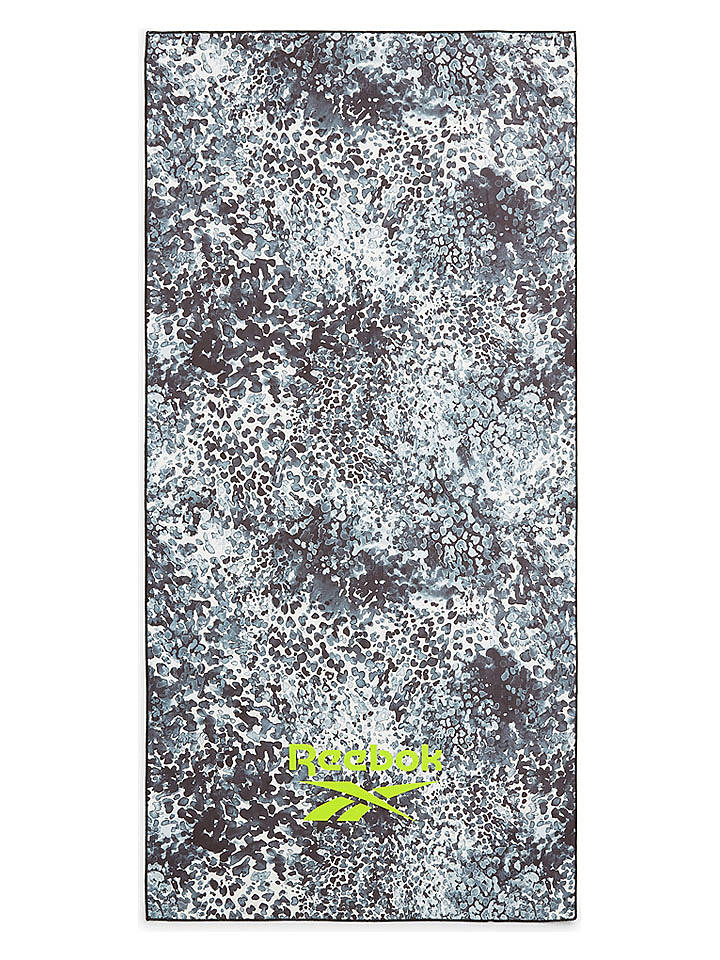 Reebok Strandtuch "Baku" in Grau - (L)180 x (B)90 cm - onesize