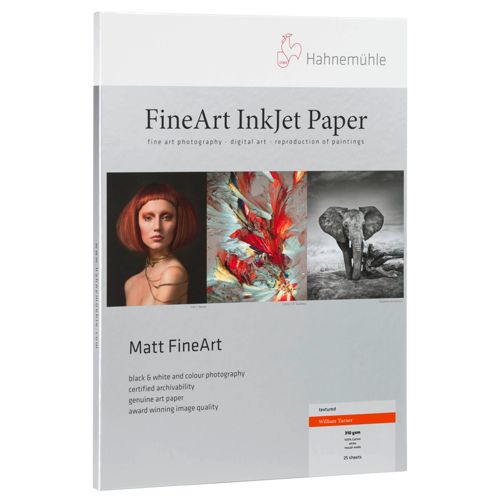 Hahnemühle William Turner A 3+ naturweiß, 190 g, 25 Blatt