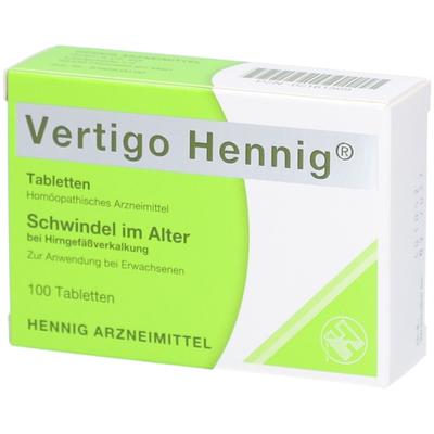 Vertigo Hennig Tabletten 100 St