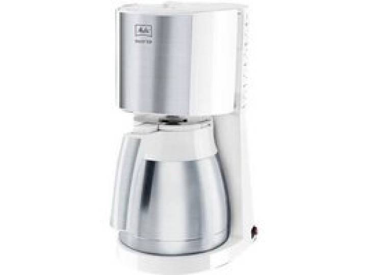 Cafetière MELITTA Enjoy Top Therm Blanc/Inox - AromaSelector® - 15 tasses - Filtre