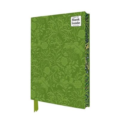 Exquisit Premium Notizbuch Blank DIN A5: William Morris, Meeresalgen Tapetendesign, Nonbook von Flame Tree Publishing, Brown Trout-Auslieferer
