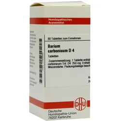 Barium Carbonicum D 4 Tabletten 80 St