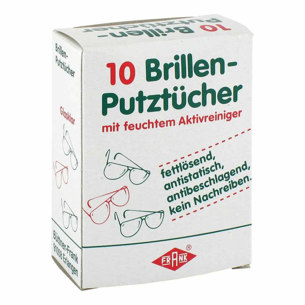 Büttner-Frank GmbH Brillenputztücher mit feuchtem Aktivreiniger 03244955