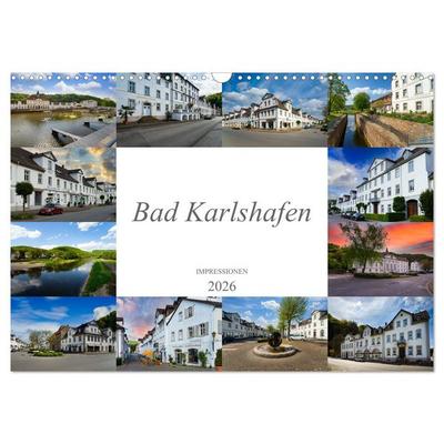 Bad Karlshafen Impressionen (Wandkalender 2026 DIN A3 quer), CALVENDO Monatskalender