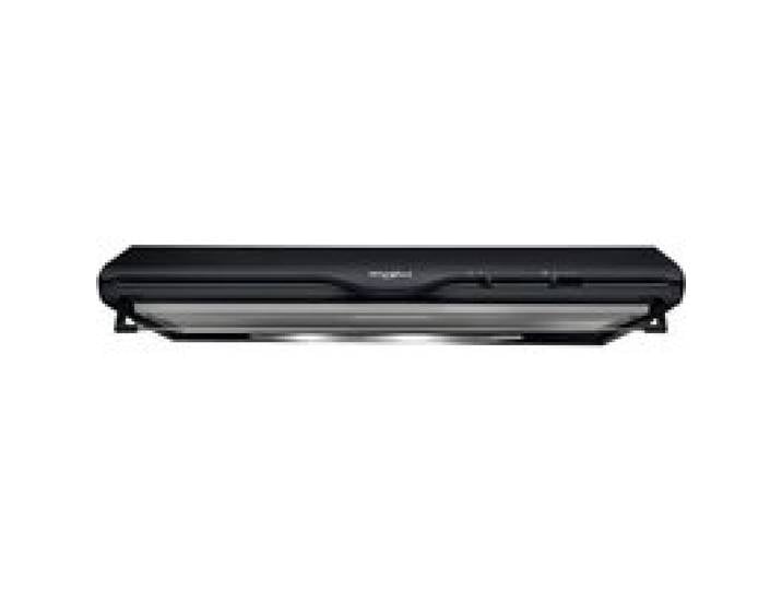 Hotte casquette WHIRLPOOL WCN65FLK - Largeur 60 cm - 270m3/h - Noir