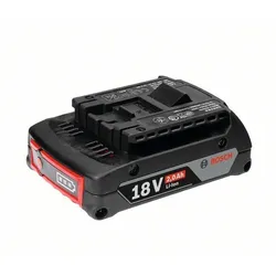 Bosch Akku GBA 18 Volt / 3x 2,0 Ah M-B Professional - 1600Z00036