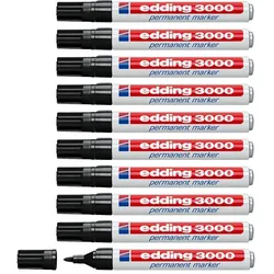 edding 3000 Permanentmarker 10 Stück