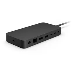 Microsoft Surface Thunderbolt 4 Dock Kabelgebunden Schwarz
