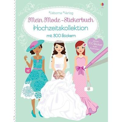 Mein Mode-Stickerbuch: Hochzeitskollektion, Taschenbuch von Fiona Watt, Usborne, 978-1-78232-321-1