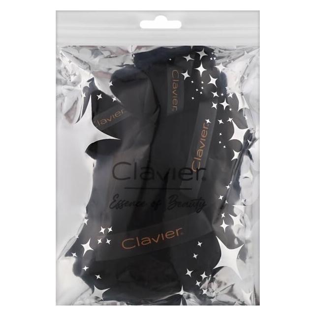 Aptel CLAVIER Trójkątny puszek do pudru Czarny Mix 6szt (68591631)