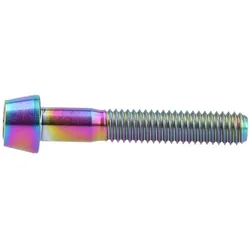 Titanschraube M6x35 konisch oil slick
