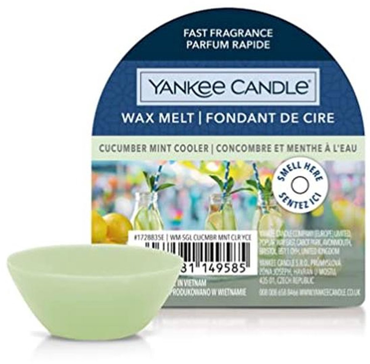 Komkommer Munt Geur Wax Melt