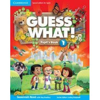 Guess What! Level 1 Pupil's Book Spanish Edition, Taschenbuch von Susannah Reed, Cambridge University Press, 978-84-9036-488-8