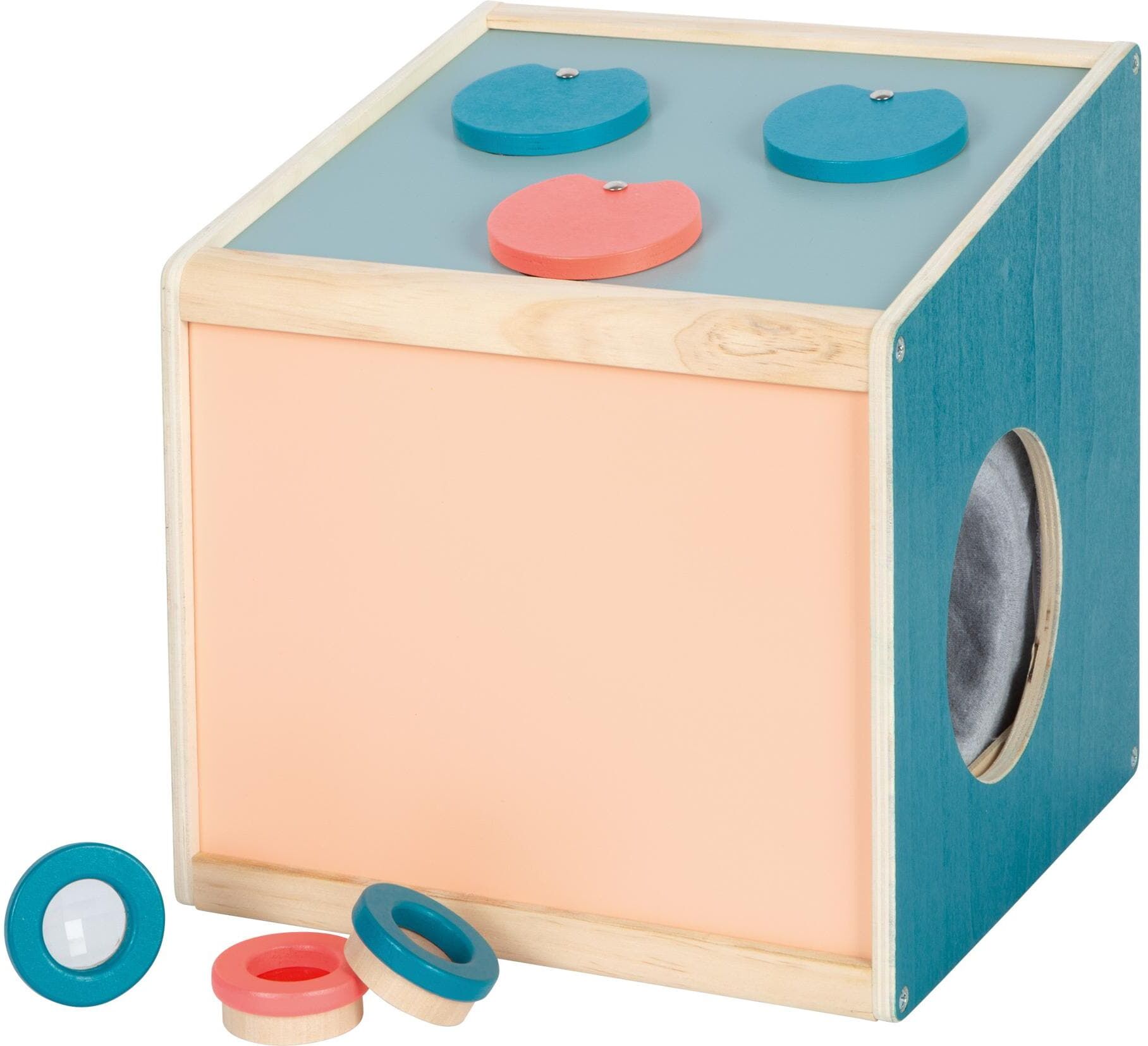 Lernspielzeug SMALL FOOT "Sensory", Kinder, bunt (blau, rosa), Lernspielzeug Lernspielzeug blau, rosa Einheitsgröße