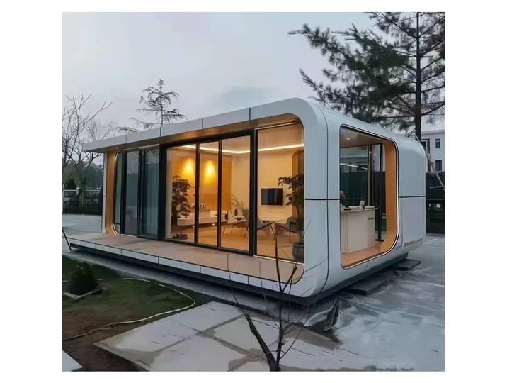 YG Conteneur en acier détachable haut de gamme personnalisé, pour hôtel Apple Cabin, bureau mobile, villa ou hôpital, de type logement mobile de luxe