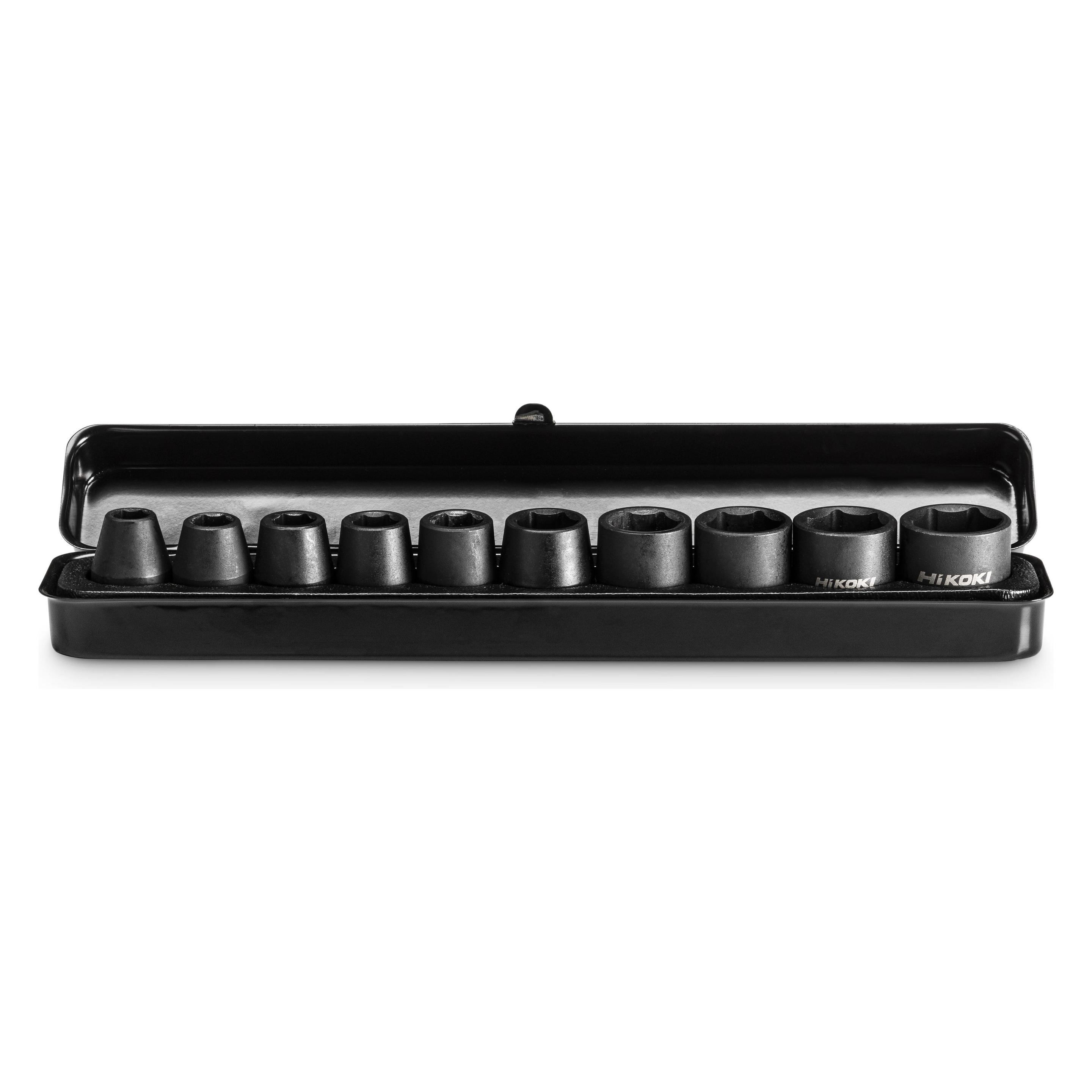 Hikoki 10-teiliges Steuersatzset 1 (1/2") (751879)