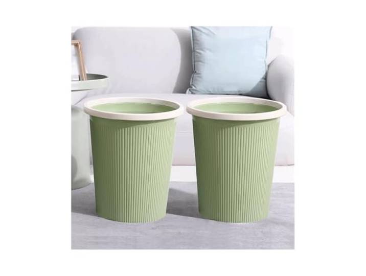 9bbhfJw4R Haushaltsmülleimer Mülleimer Schlafzimmer Küche(Green,Mittel)
