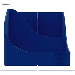 Exacompta 69504D 4x Stifteköcher Pen Wave, Bee Blue - Marineblau