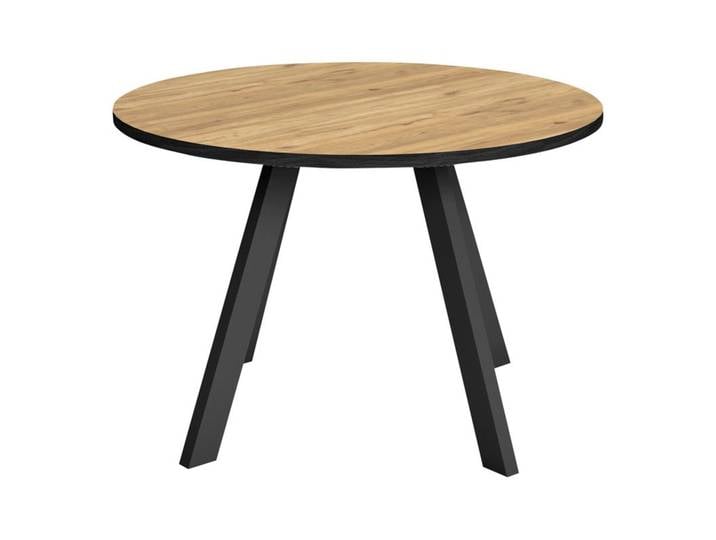 Table de séjour D.120 cm ALEXIS Imitation chêne
