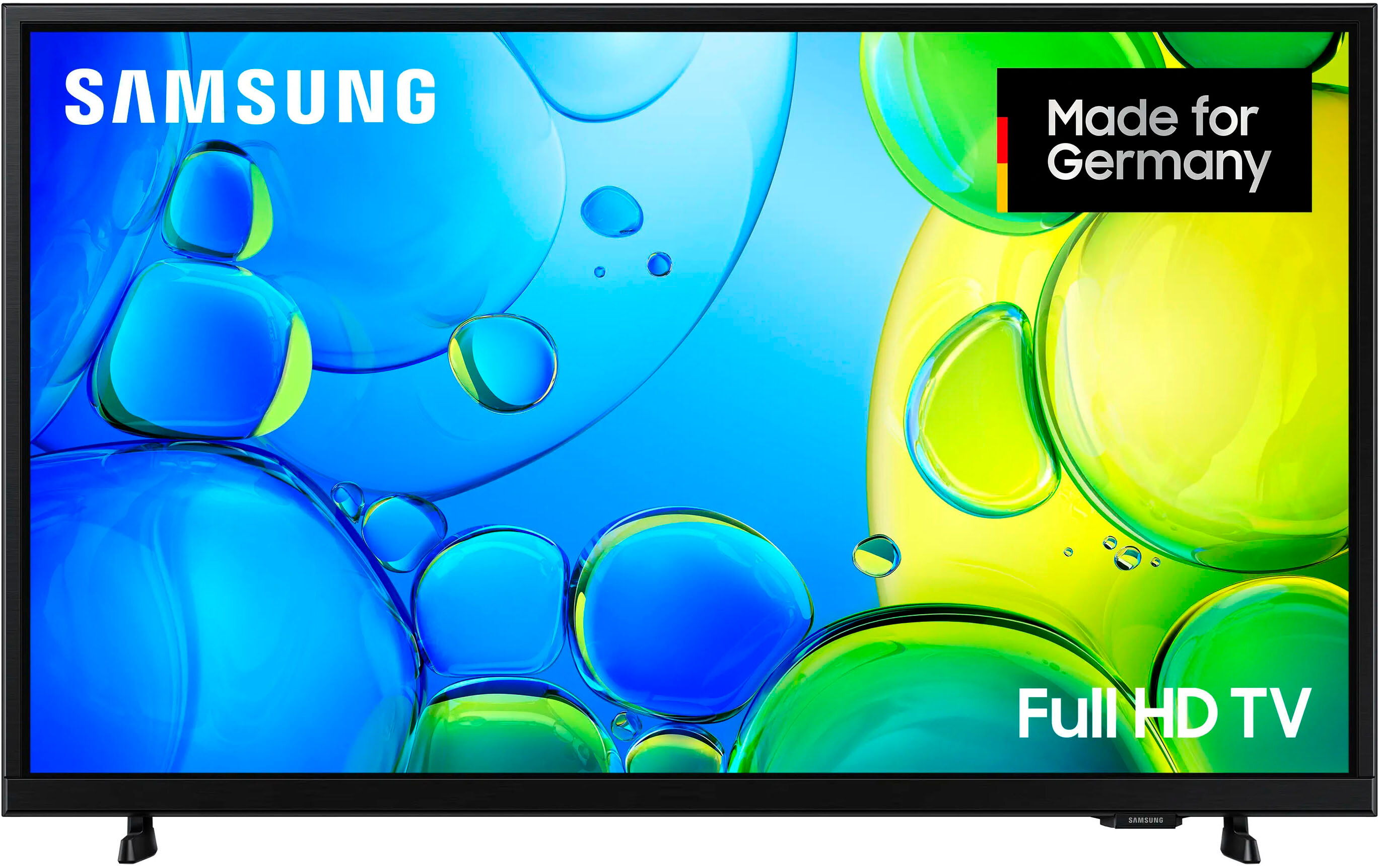 Samsung LED-Fernseher "GU32F6009FU LED-Fernseher", Energieeffizienz: F, schwarz, 32, Fernseher, HDR, Q-Symphony, Dolby Surround Sound, Triple Tuner, Smart-Hub, LED-Fernseher