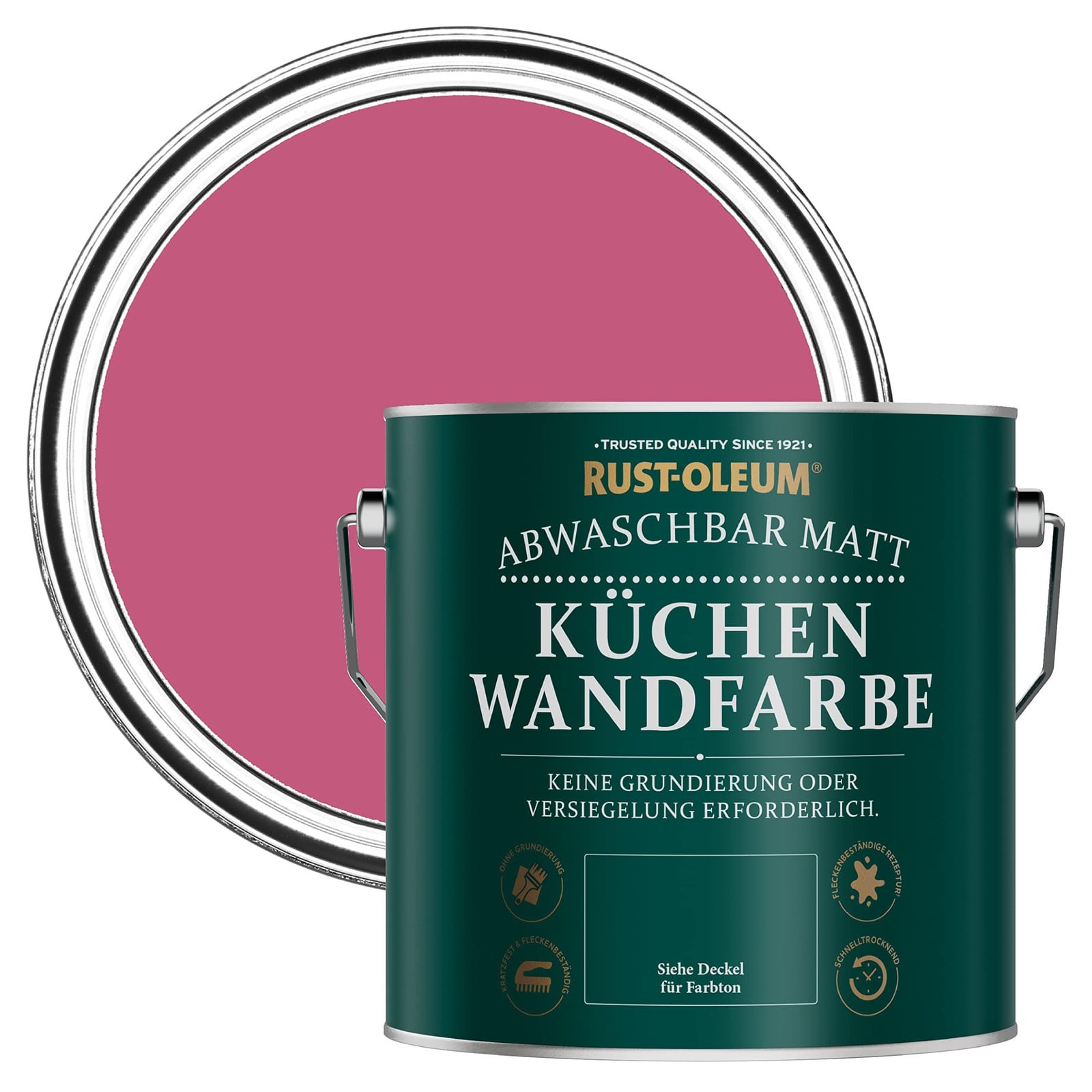 Rust-Oleum Keukenverf Framboos Roze Mat, Afwasbaar, 2,5 liter