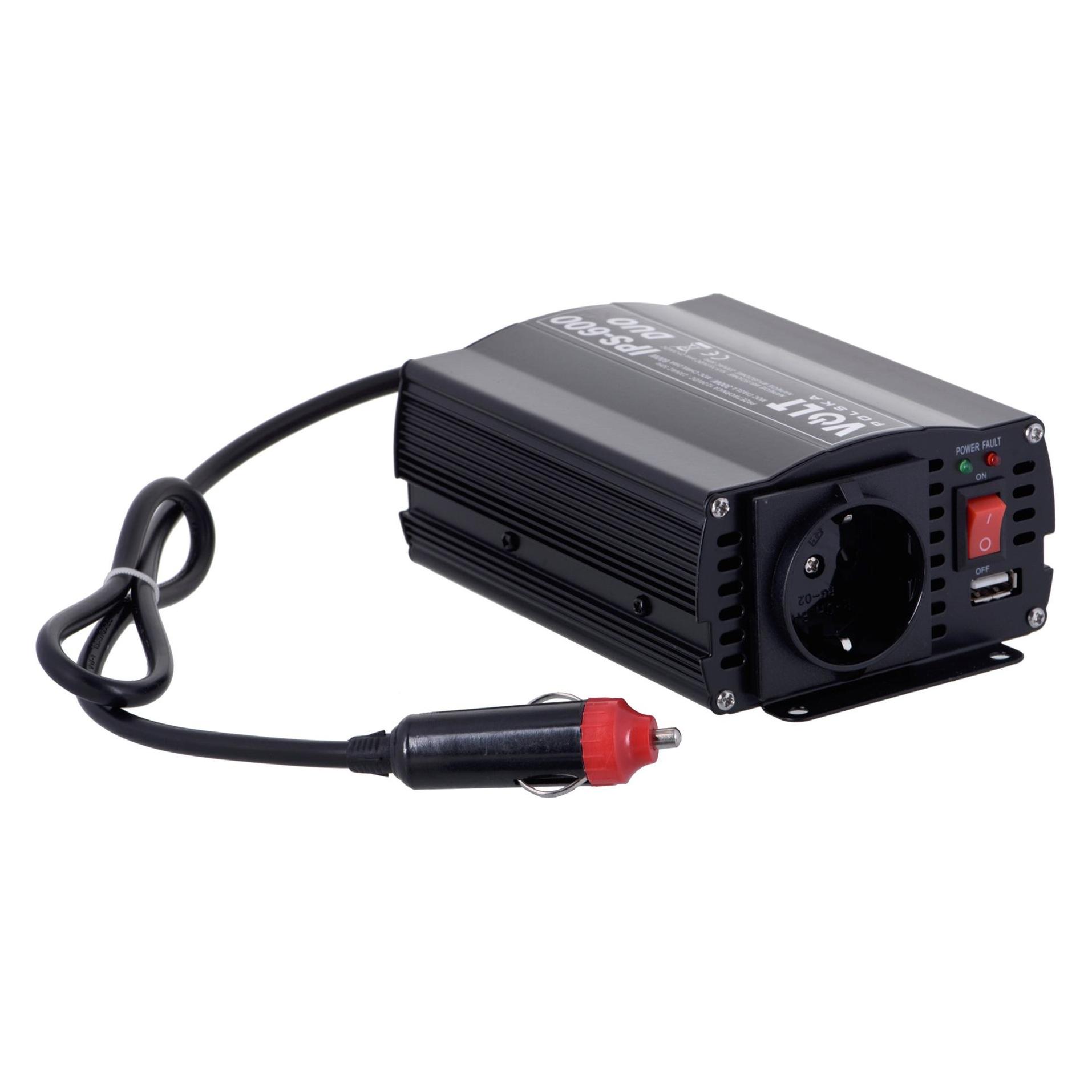 Volt Polska Przetwornica napiecia IPS 600 DUO 12/24V/230V (3IPS912246)