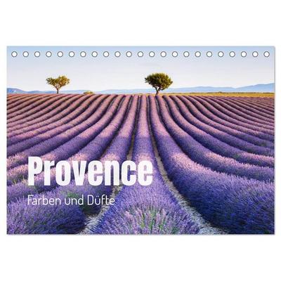 Provence - Farben und Düfte (Tischkalender 2027 DIN A5 quer), CALVENDO Monatskalender