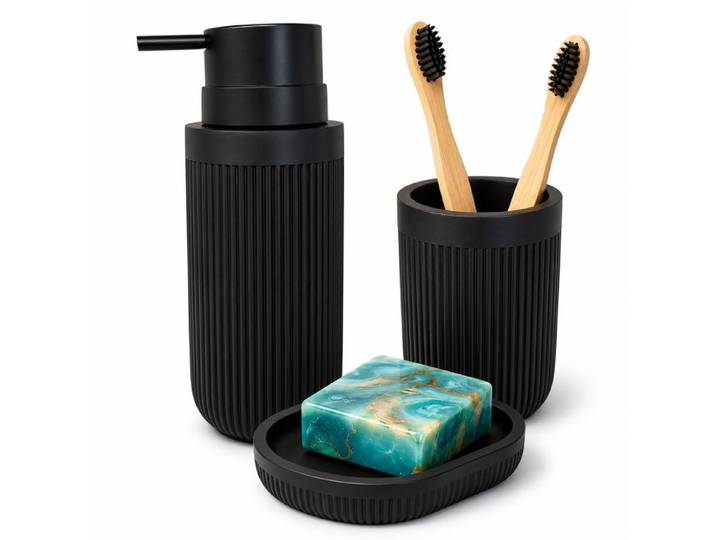 Relaxdays Bad Accessoires 3-teilig