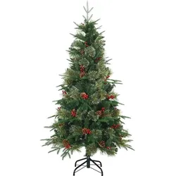 vidaXL, Weihnachtsbaum, Kira (mit LEDs) (150 cm)