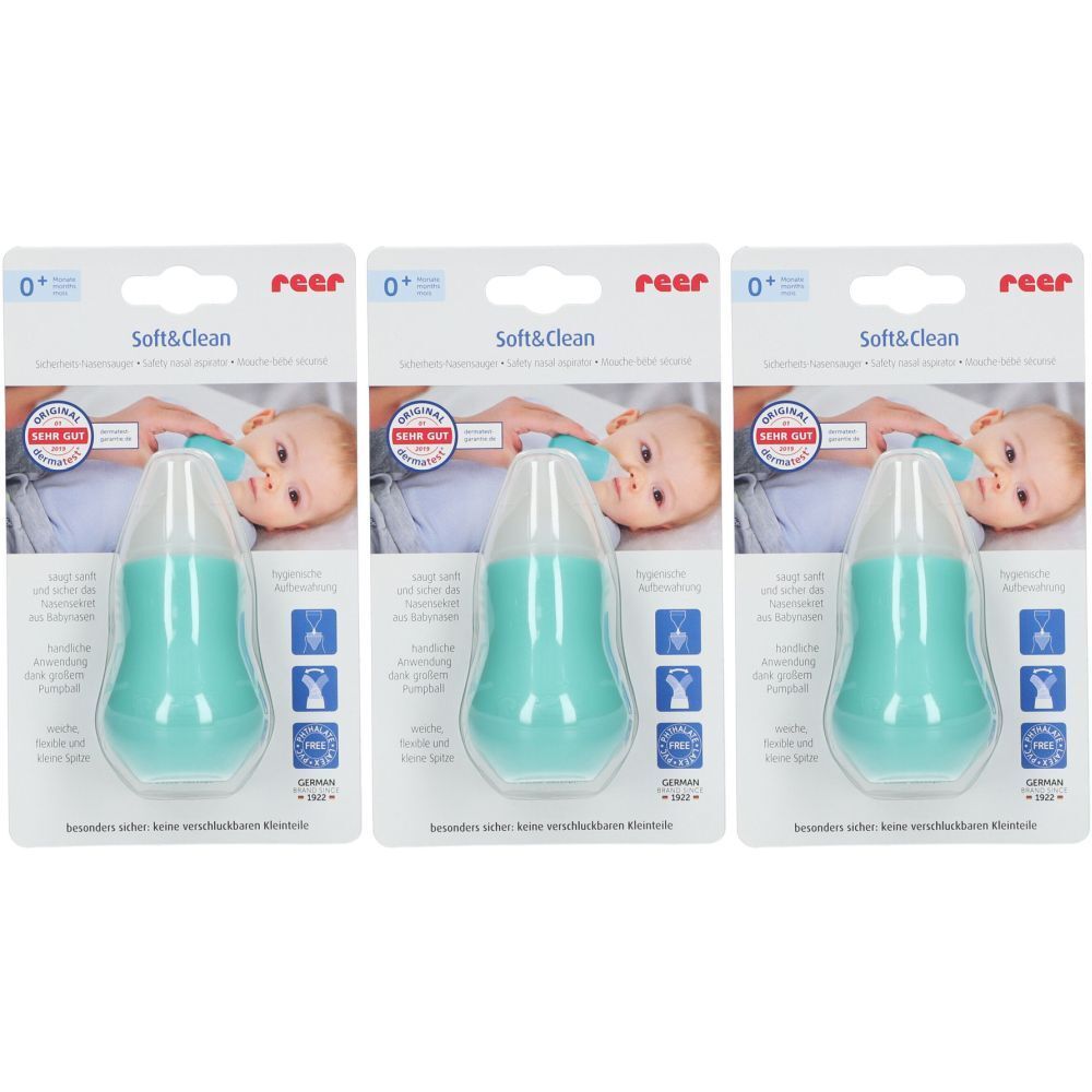 reer Sicherheits-Nasensauger Soft&Clean x3 3x1 St Sonstige